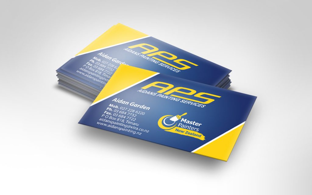 Copyfast Business Card gloss and matte laminated